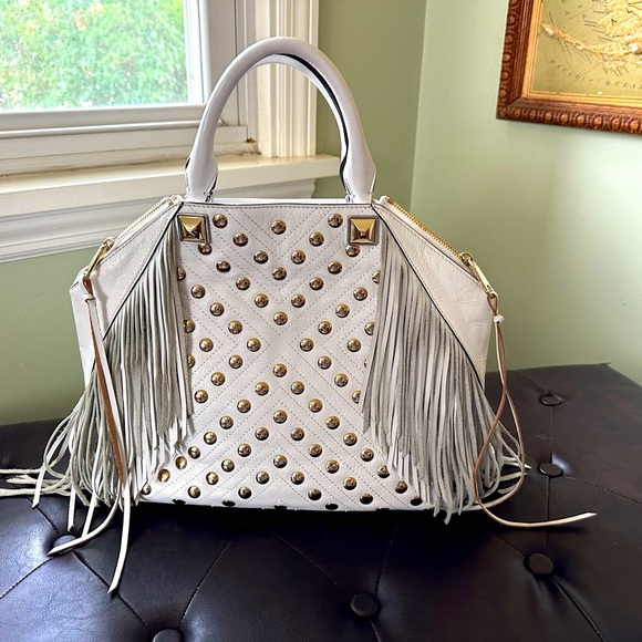 Rebecca Minkoff white leather handbag - Picture 9 of 9